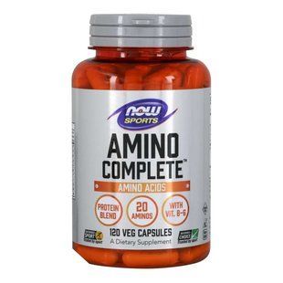 NOW Foods, Amino Complete, 120 капсул